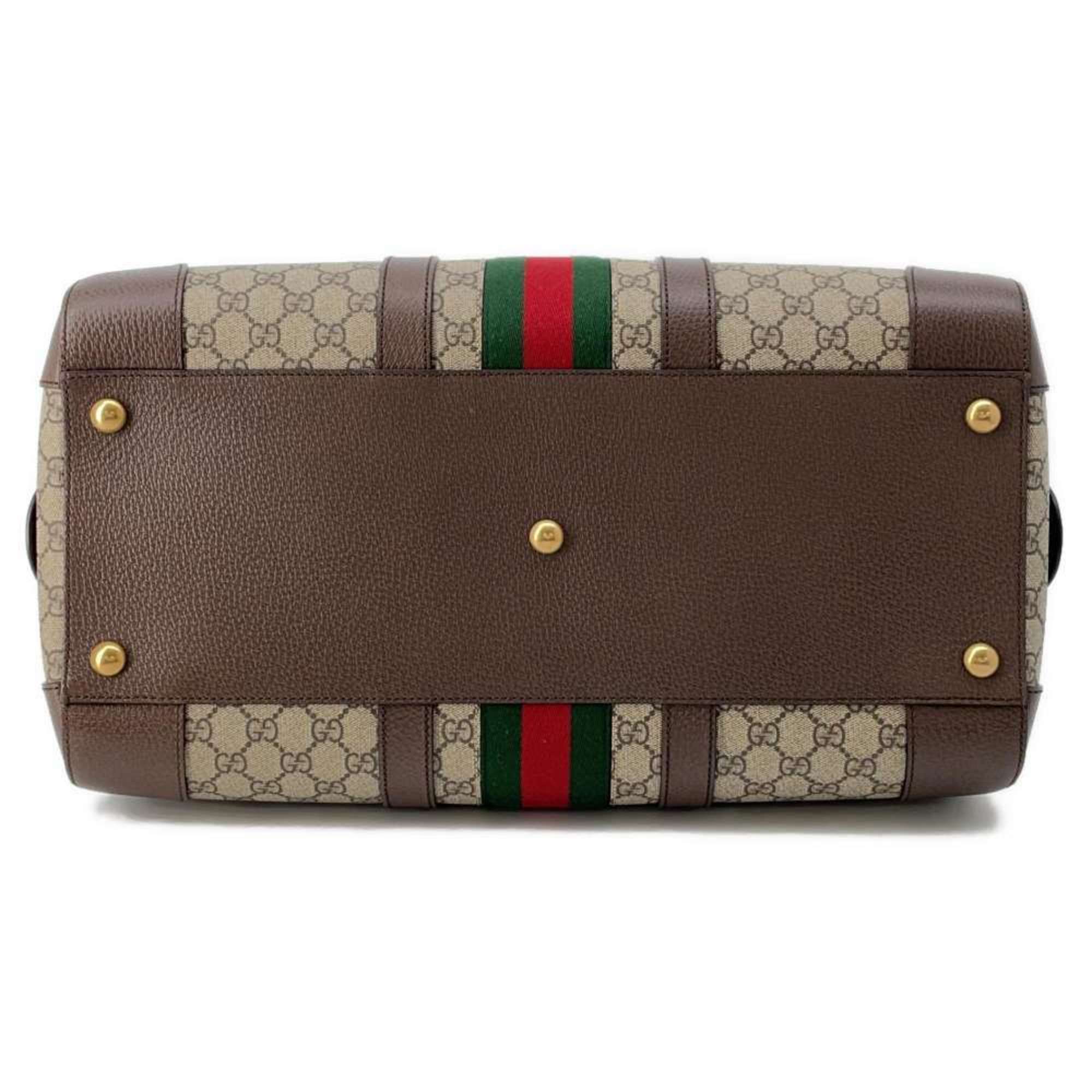 Gucci Boston Bag GG Supreme Ophidia 724642 for GUCCI 2way Shoulder