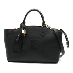 LOUIS VUITTON Petit Palais PM 2-way shoulder bag Bag Leather Monogram Empreinte Women's Black M58916