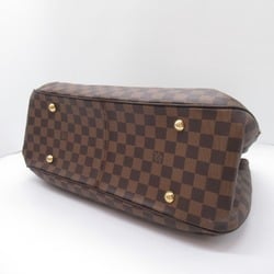 Louis Vuitton LOUIS VUITTON Greet Handbag Bag Coated Canvas Damier Women's Brown N48108