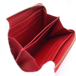 Louis Vuitton LOUIS VUITTON Zipper Coin Purse Wallet/Coin Case Wallet Leather Vernis Women's Red M93608