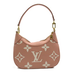 Louis Vuitton Bagatelle NM 2way Shoulder Bag Leather Monogram Empreinte Women's Pink M46113