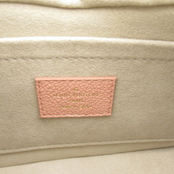 Louis Vuitton Bagatelle NM 2way Shoulder Bag Leather Monogram Empreinte Women's Pink M46113