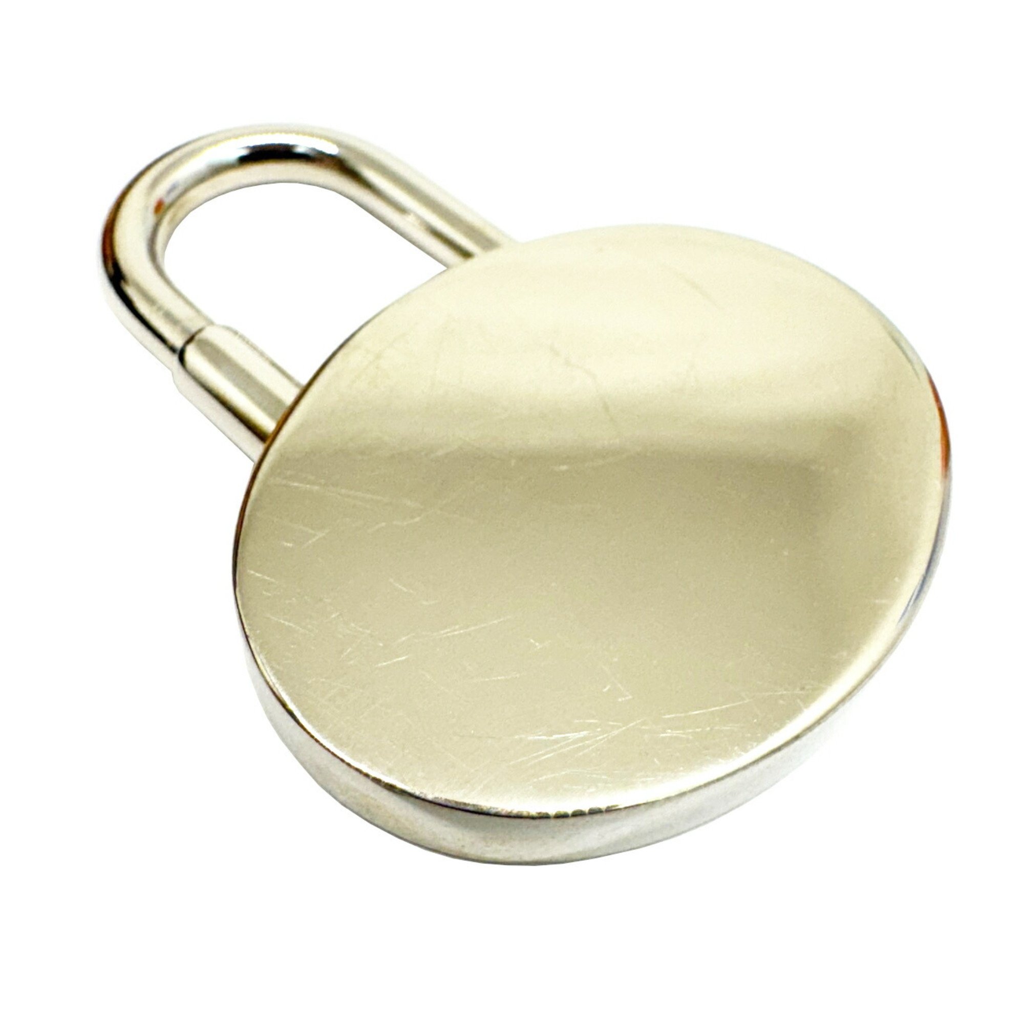 HERMES Padlock Mediterranean 2003 Silver Color