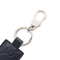 Gucci Keychain GG Signature Durian 478136 GUCCI Charm Men's Black