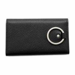 Balenciaga 6-ring key case in calf leather 640537 BALENCIAGA black