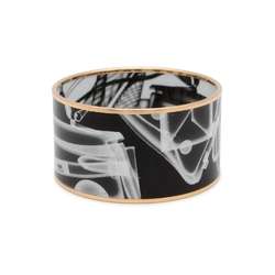 Hermes Bangle Enamel TGM Check-In HERMES Cloisonne