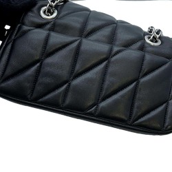 Coach Chain Shoulder Bag Tabby Quilted 20 CP149 COACH Black