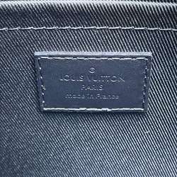 Louis Vuitton Shoulder Bag Grained Calf Leather Aerogram City Keepall M59255 LOUIS VUITTON Black