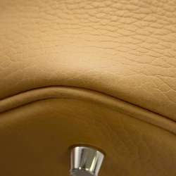 Hermes handbag Picotin Lock MM Biscuit Taurillon Clemence U stamp