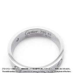 Cartier Ring Love K18WG Diamond 1P 0.02ct Size 49 B4050500