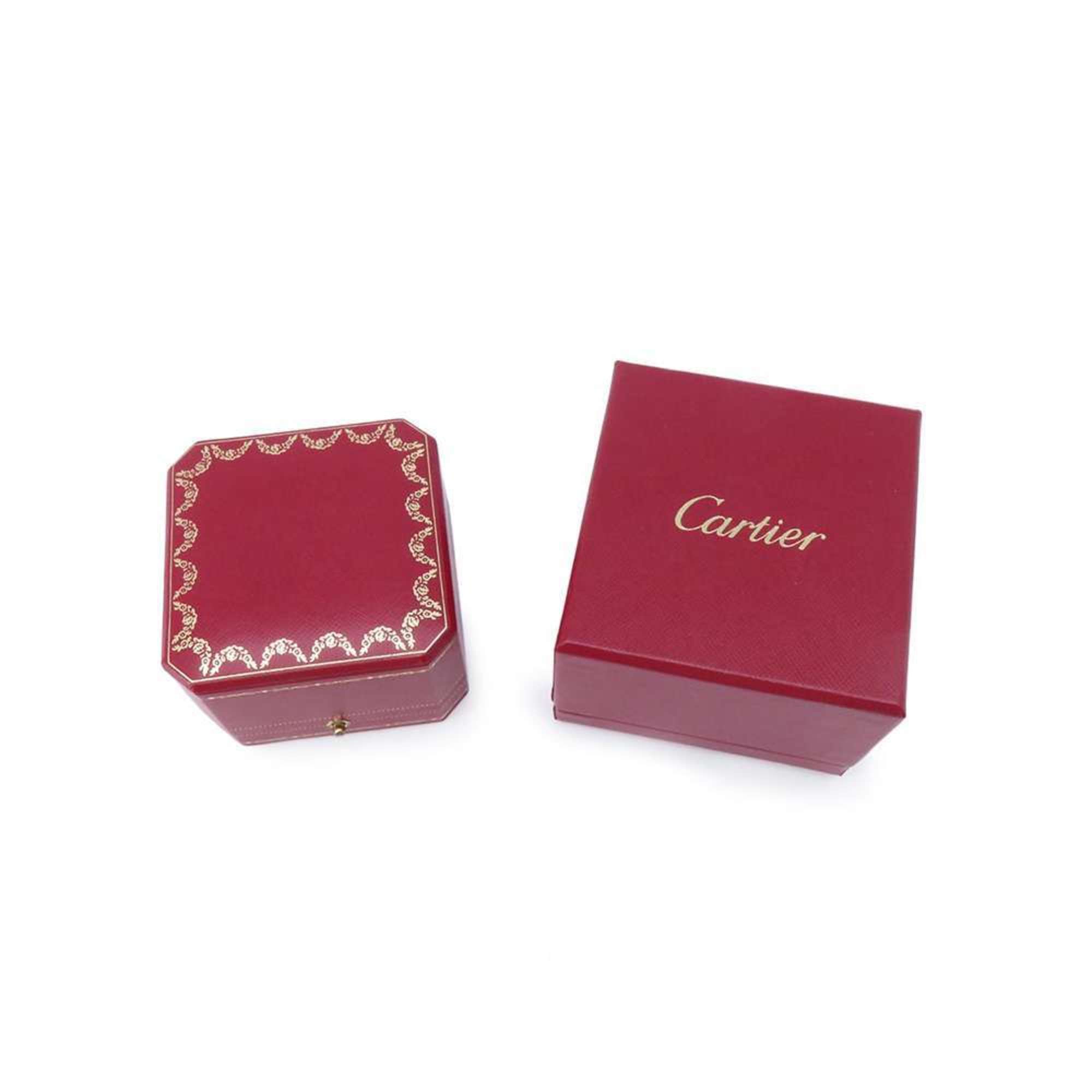 Cartier Ring Love K18WG Diamond 1P 0.02ct Size 49 B4050500