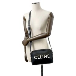 Celine Shoulder Bag Leather 194503 CELINE Black