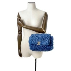 Chanel Chain Shoulder Bag 19 Fur CHANEL