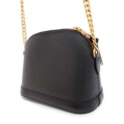 Louis Vuitton Shoulder Bag Epi Alma MINI M51405 LOUIS VUITTON Black Chain