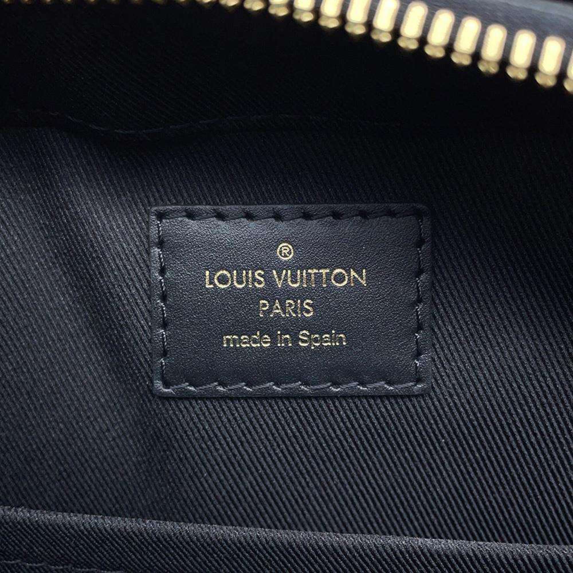 Louis Vuitton Shoulder Bag Damier Ebene Santa Monica N40189 LOUIS VUITTON LV Black