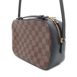 Louis Vuitton Shoulder Bag Damier Ebene Santa Monica N40189 LOUIS VUITTON LV Black