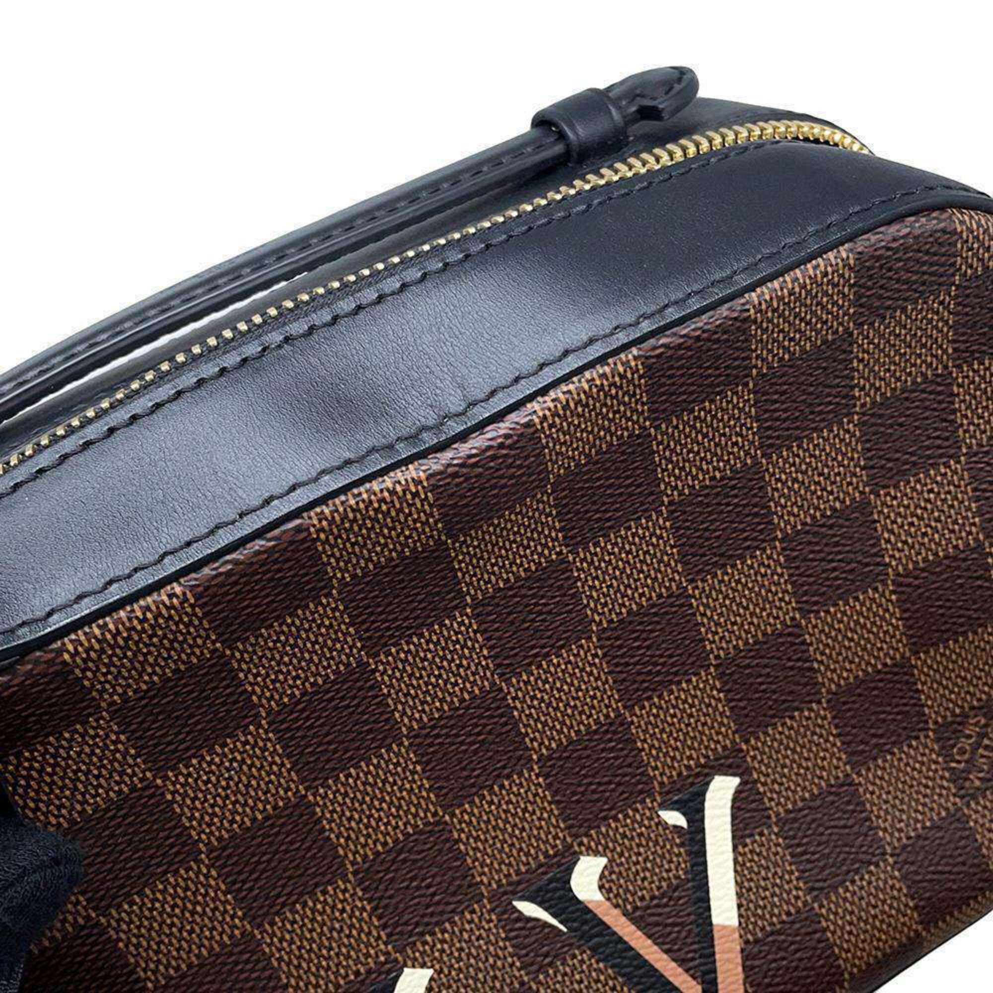 Louis Vuitton Shoulder Bag Damier Ebene Santa Monica N40189 LOUIS VUITTON LV Black