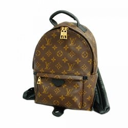 Louis Vuitton Backpack/Daypack Monogram Palm Springs Backpack PM M44871 Brown Black Women's