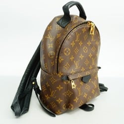 Louis Vuitton Backpack/Daypack Monogram Palm Springs Backpack PM M44871 Brown Black Women's