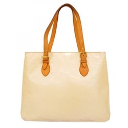 Louis Vuitton Tote Bag Vernis Brentwood M91512 Pearl Ladies