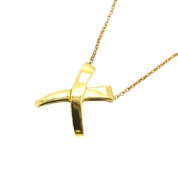 Tiffany Necklace Kiss K18YG Yellow Gold Ladies