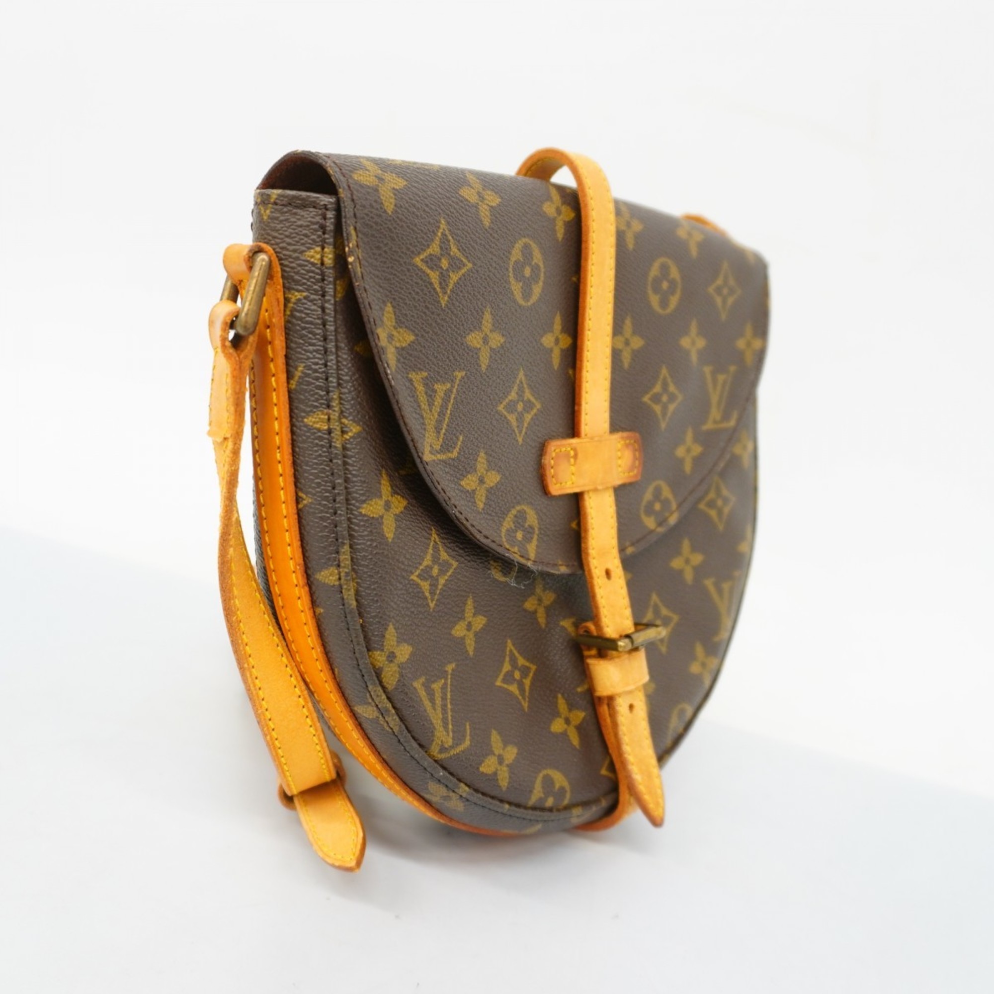 Louis Vuitton Shoulder Bag Monogram Shanti MM M51233 Brown Ladies