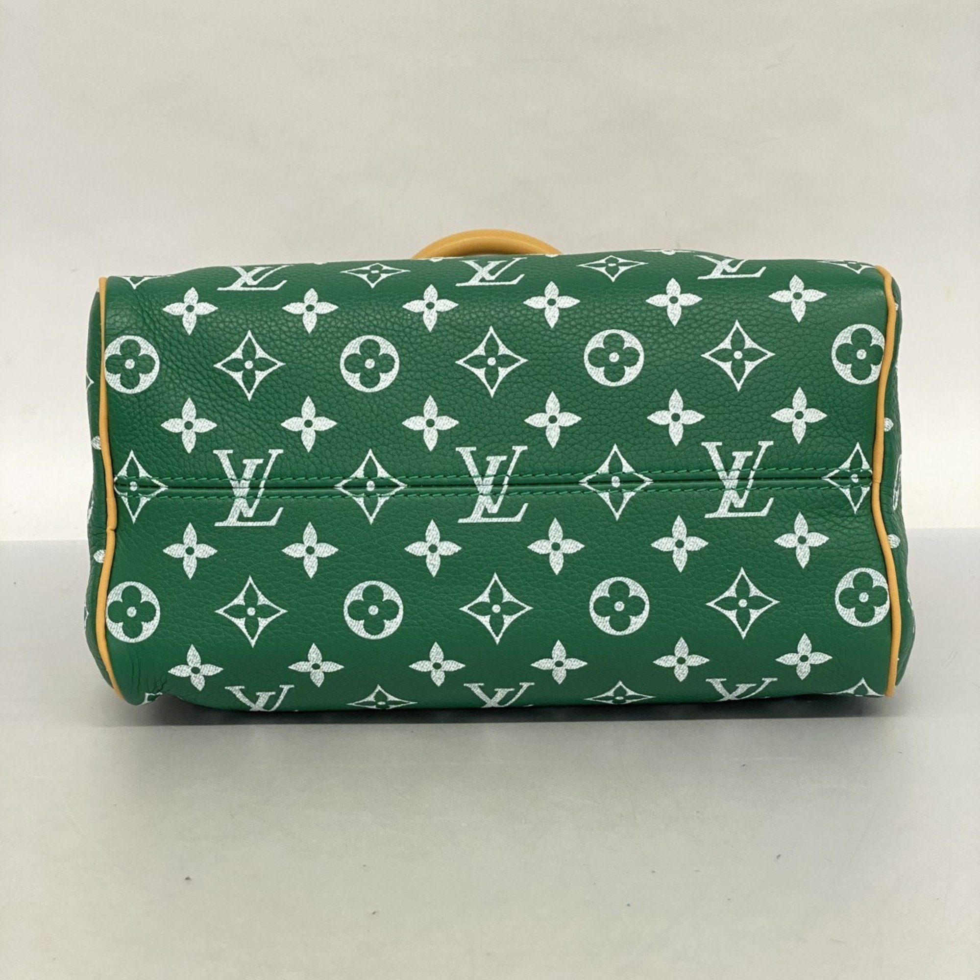 Louis Vuitton Handbag Monogram Runway Speedy P9 Bandouliere 25 M24423 Vert Ladies