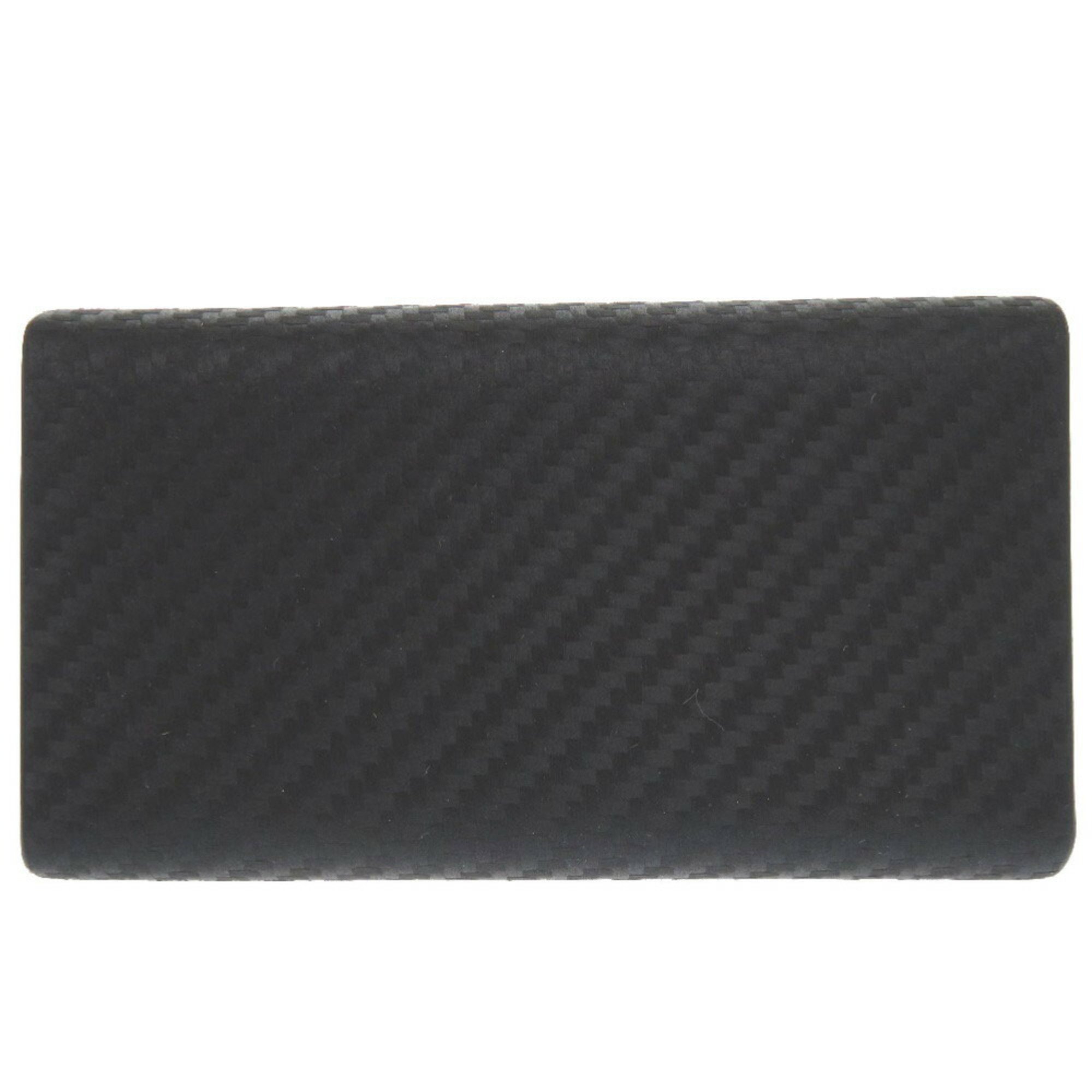 Dunhill Leather Black 6 Key Case 0090 Men's