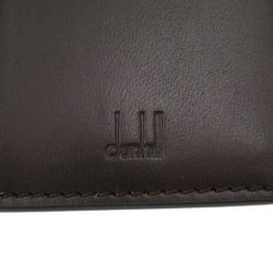 Dunhill Leather Black 6 Key Case 0090 Men's