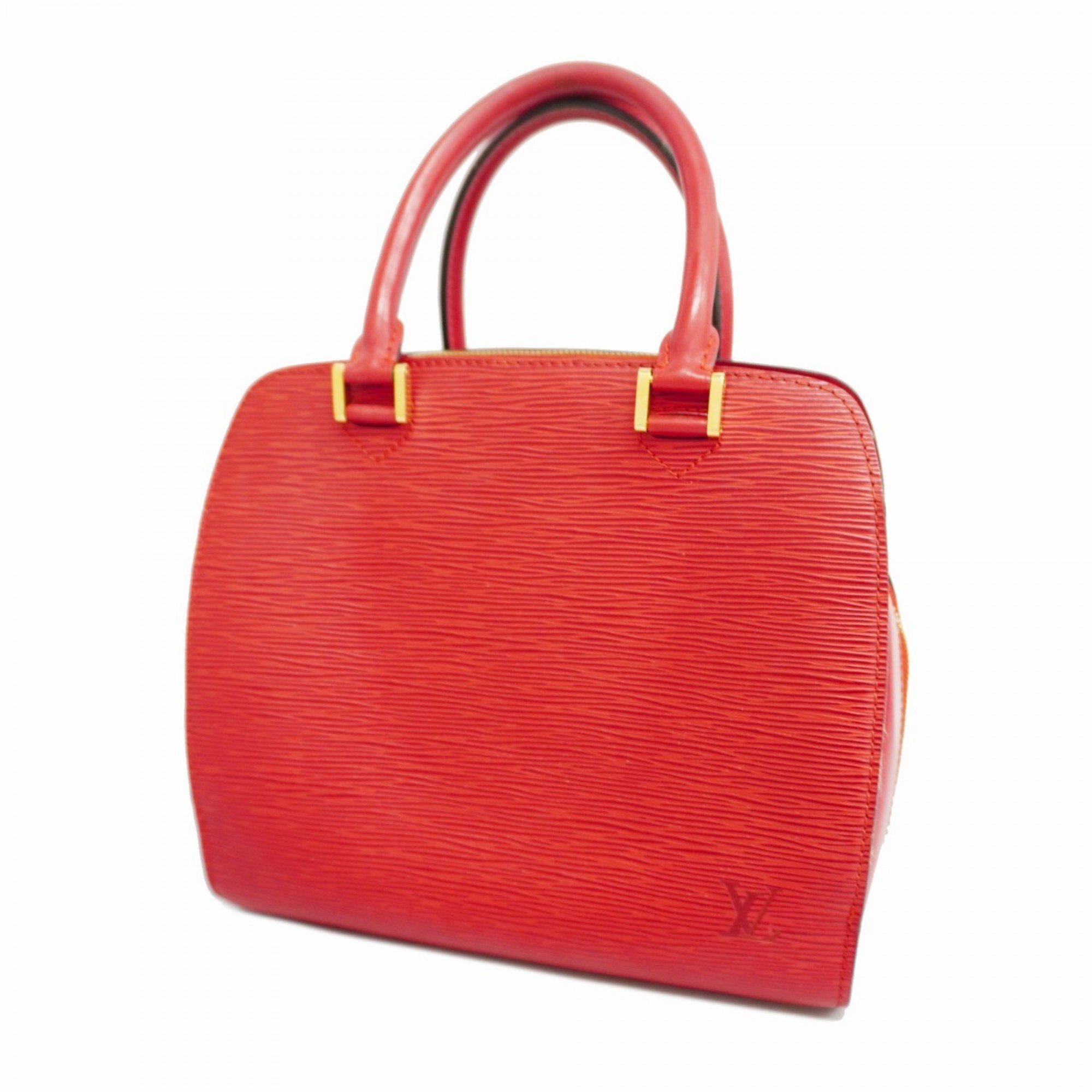 Louis Vuitton Handbag Epi Pont Neuf M52057 Castilian Red Ladies