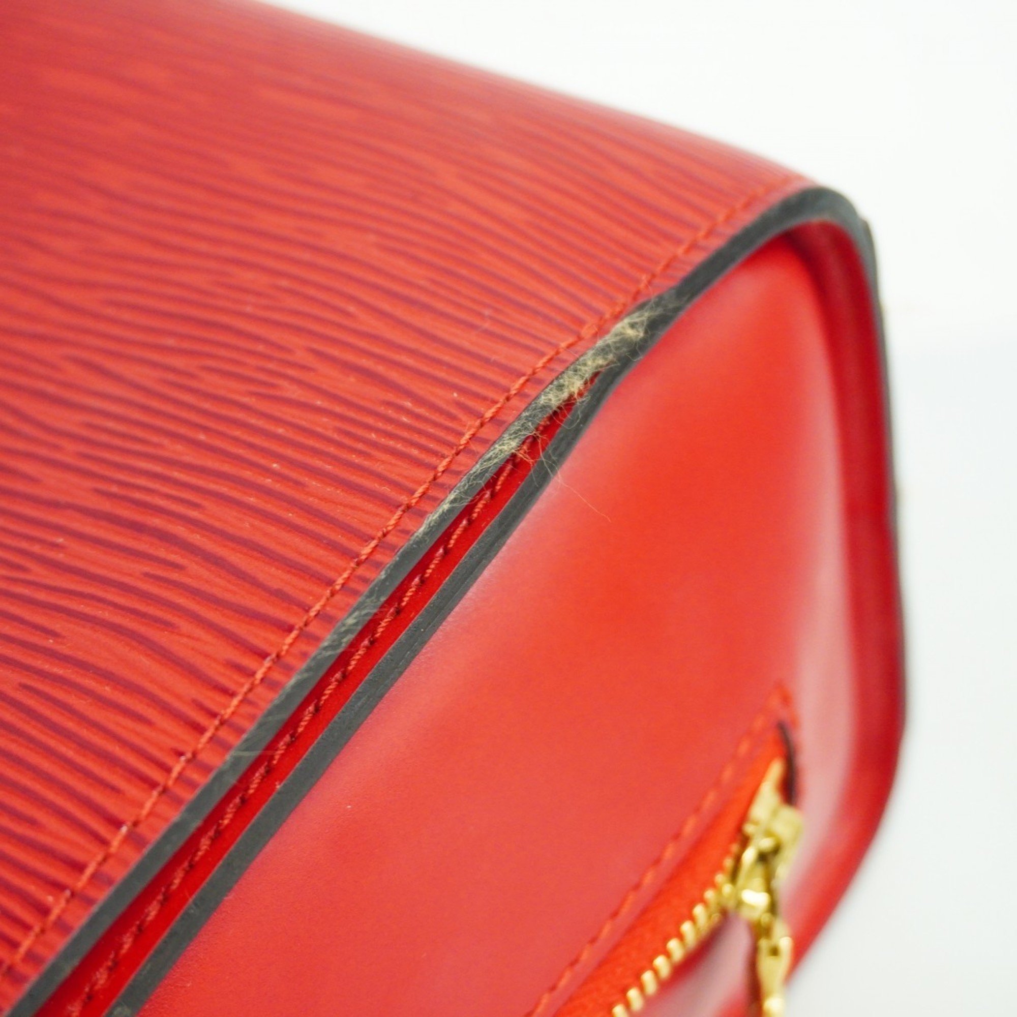 Louis Vuitton Handbag Epi Pont Neuf M52057 Castilian Red Ladies