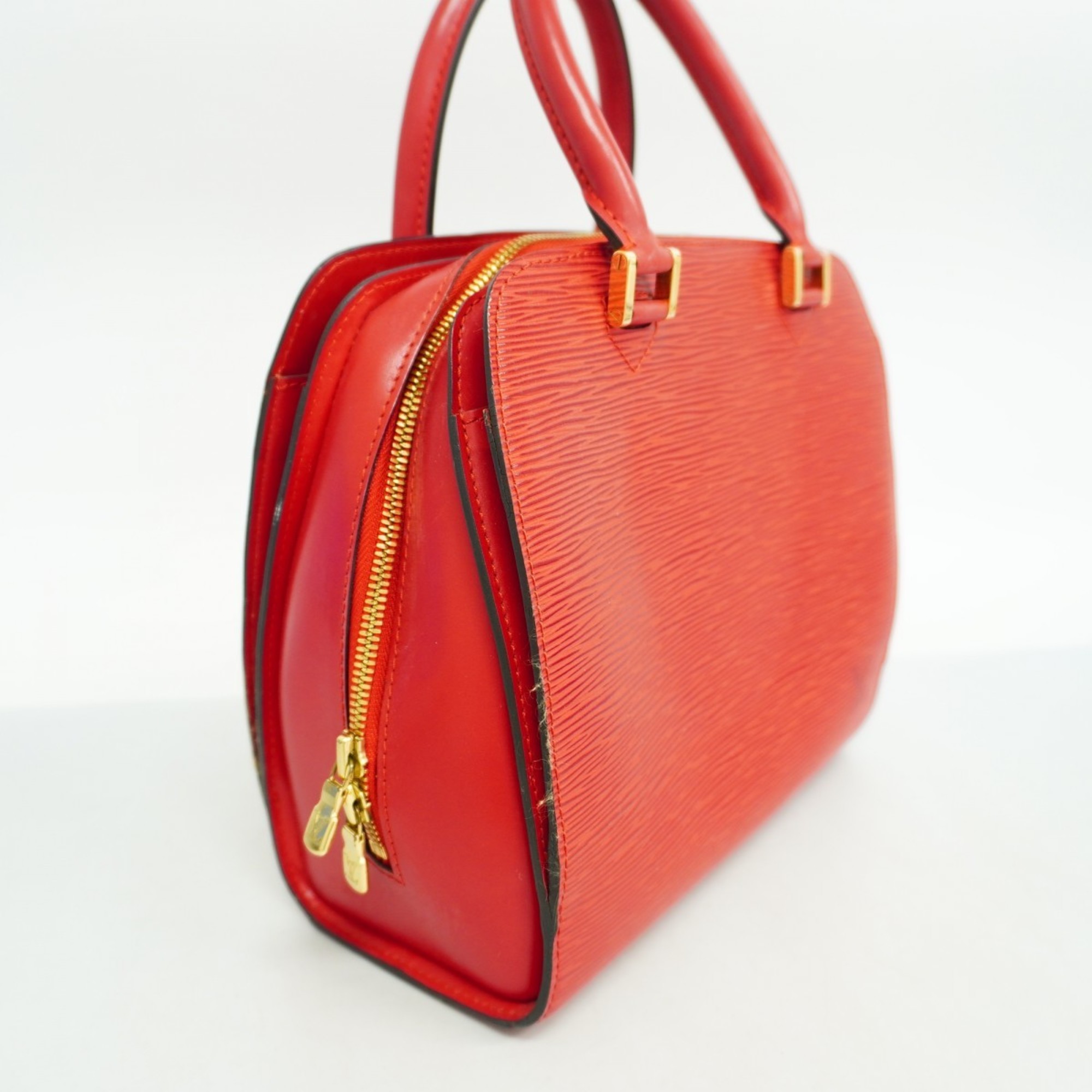 Louis Vuitton Handbag Epi Pont Neuf M52057 Castilian Red Ladies