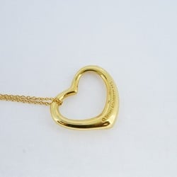 Tiffany Necklace Heart K18YG Yellow Gold Ladies