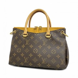 Louis Vuitton Handbag Monogram Pallas BB M41243 Brown Saffron Ladies