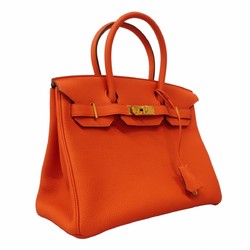 Hermes handbag Birkin 30 Togo Capucines X engraved ladies