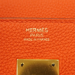 Hermes handbag Birkin 30 Togo Capucines X engraved ladies