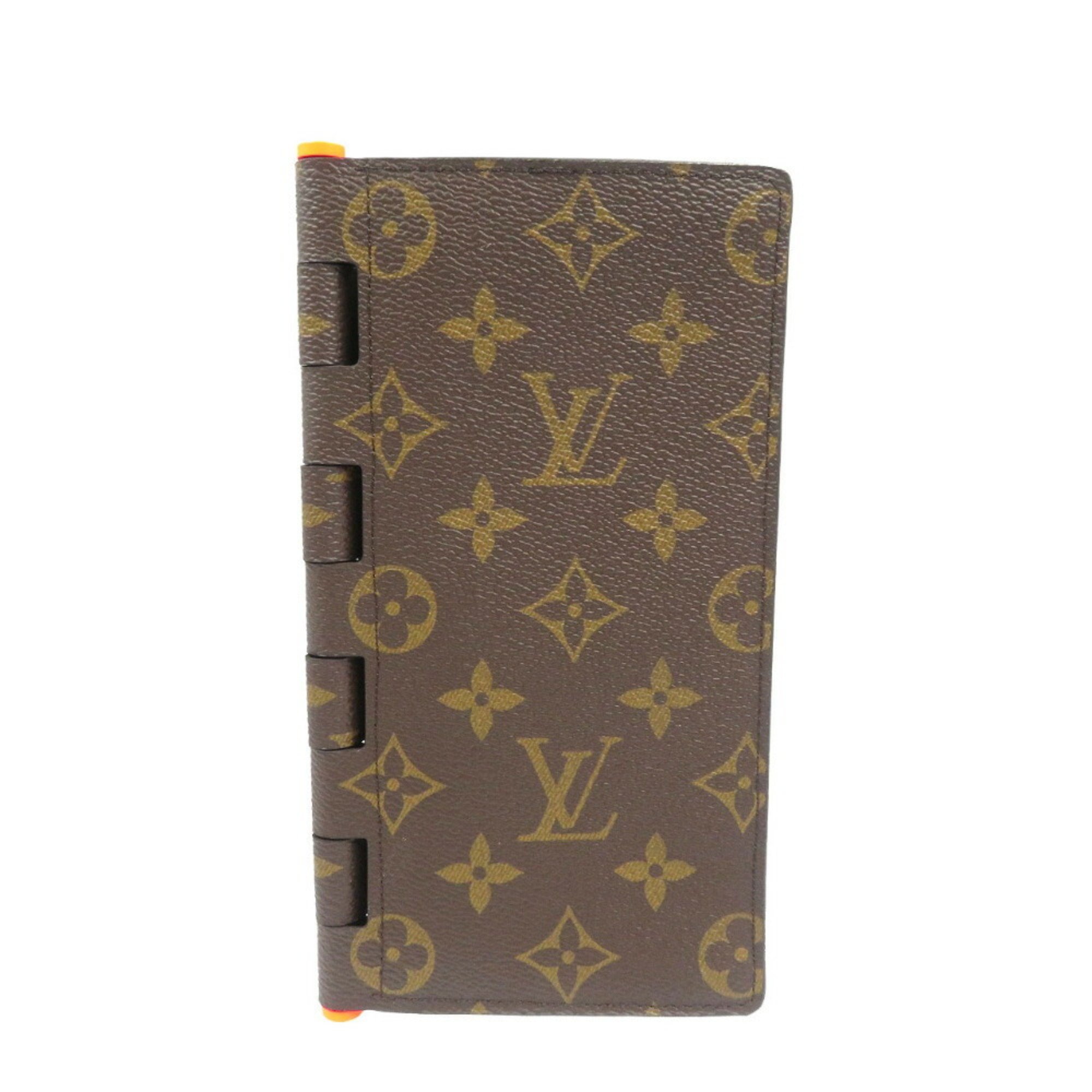 Louis Vuitton Portefeuille Brazza Hinge M67449 Monogram Solar Ray Canvas Brown Black Orange Long Wallet 1906LOUIS VUITTON