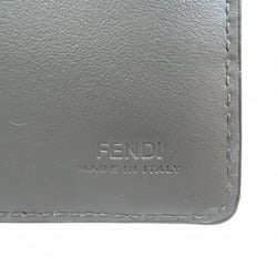 Fendi Orlock Continental Wallet 8M0470 Leather Grey Long 1981FENDI