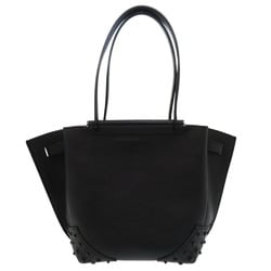 Tod's Wave Tote Studded Leather Black Bag 1140TOD'S