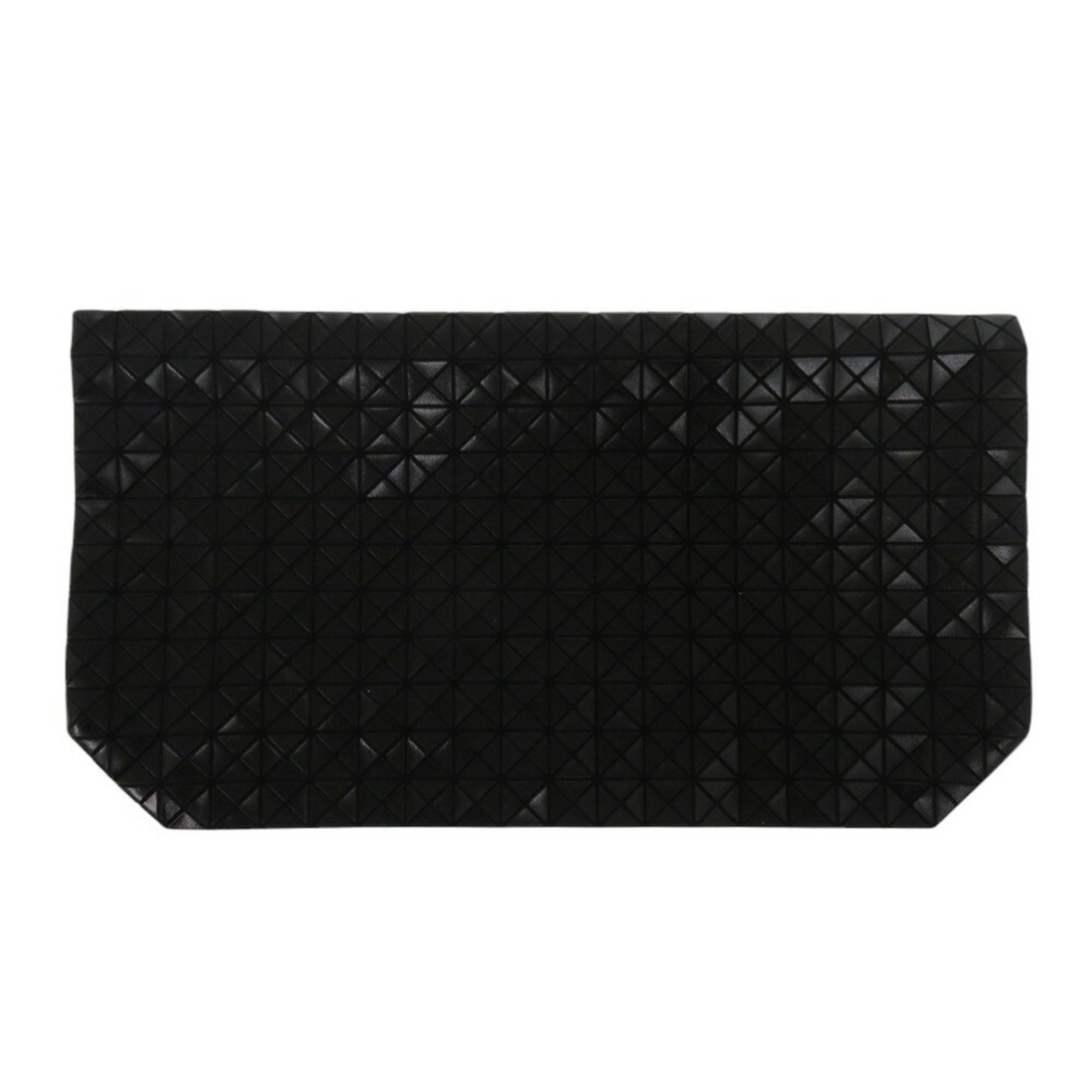 ISSEY MIYAKE Bao Polyurethane/Cotton Black Clutch Bag 2223ISSEY