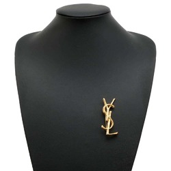 Yves Saint Laurent YSL Cassandra Metal Brooch 748486 SAINT LAURENT PARIS