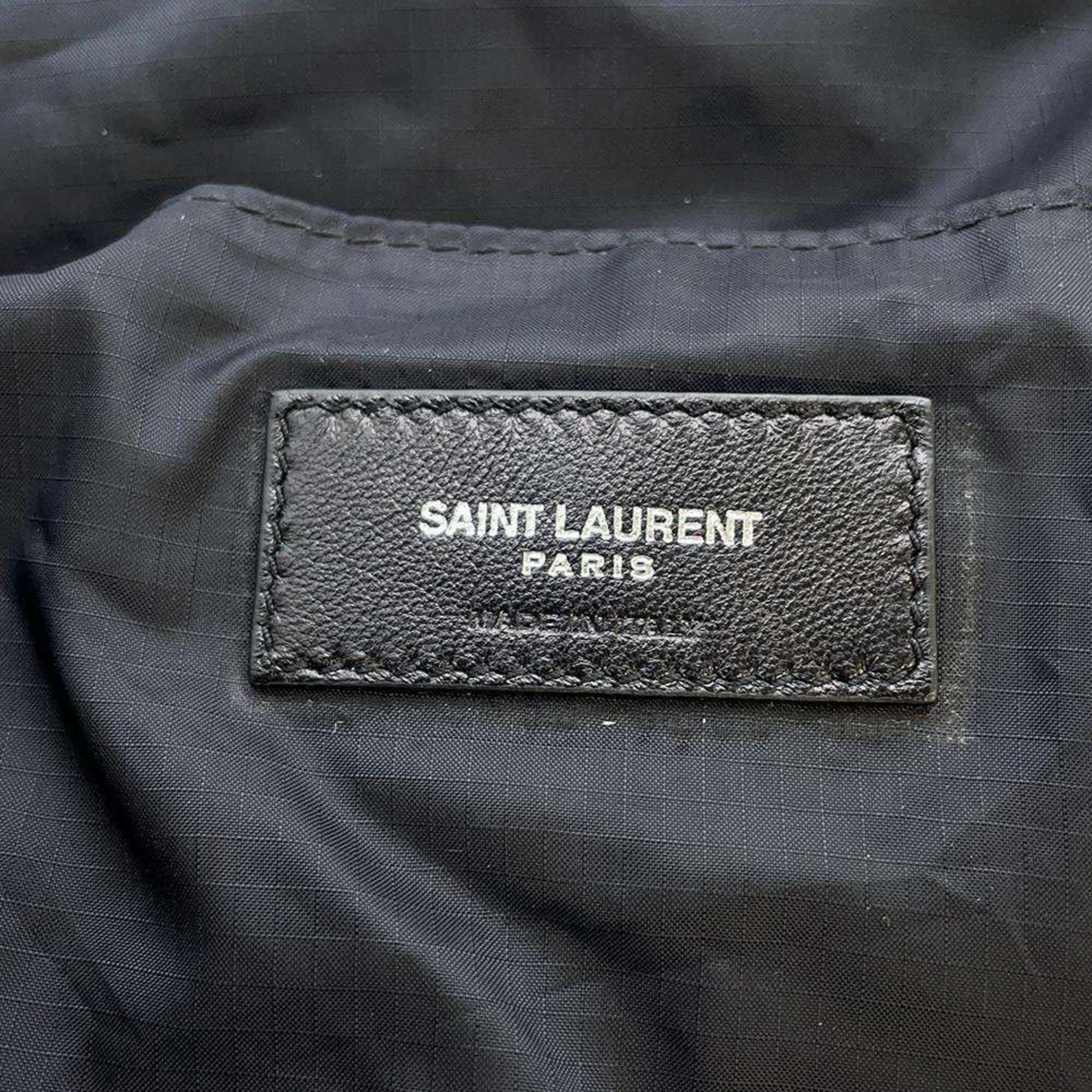 Saint Laurent Backpack Foldable City Nylon 534974 SAINT LAURENT PARIS Bag 2way Black