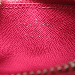 Louis Vuitton Epi M60788 Pochette Cle Tribal Mask Pink Coin Case Wallet 2274LOUIS VUITTON