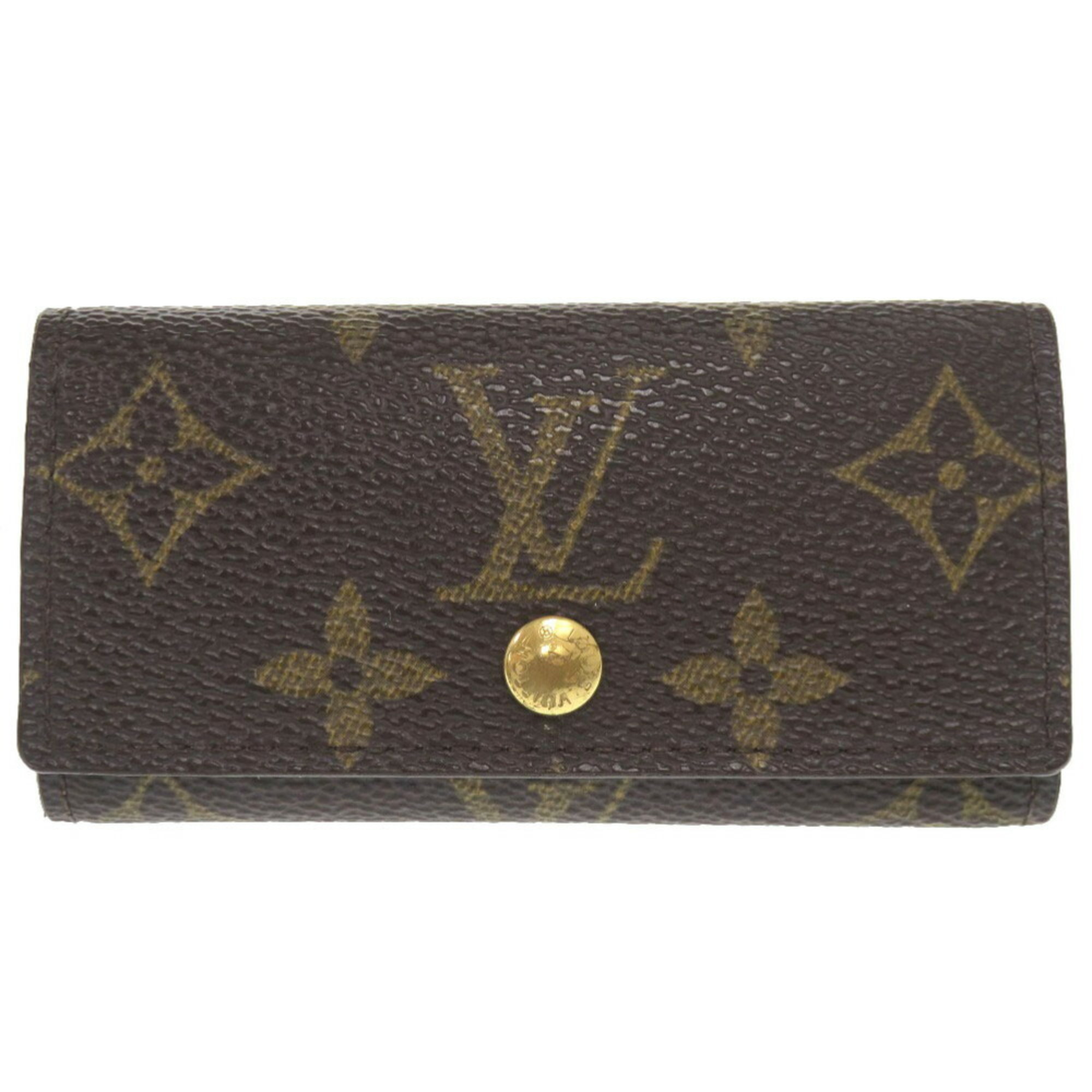 Louis Vuitton Multicle 4 Monogram M69517 4-ring key case LV 1409 LOUIS VUITTON