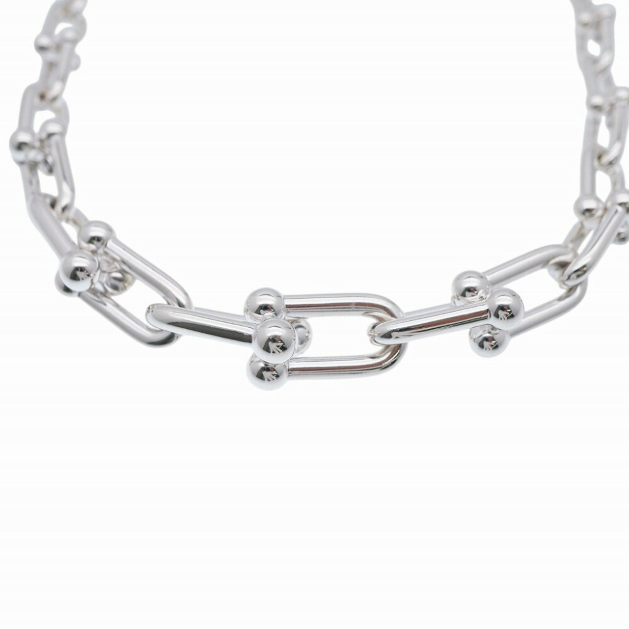 Tiffany HardWear Graduated Link Necklace 106.8g 925 Silver 0547TIFFANY&Co. Men's Women's Unisex