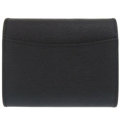 Dunhill Leather Black Coin Case Purse Wallet 1360 Men's