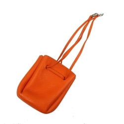 Hermes Vespa Pouch Chevre Orange G Stamp 1729 HERMES