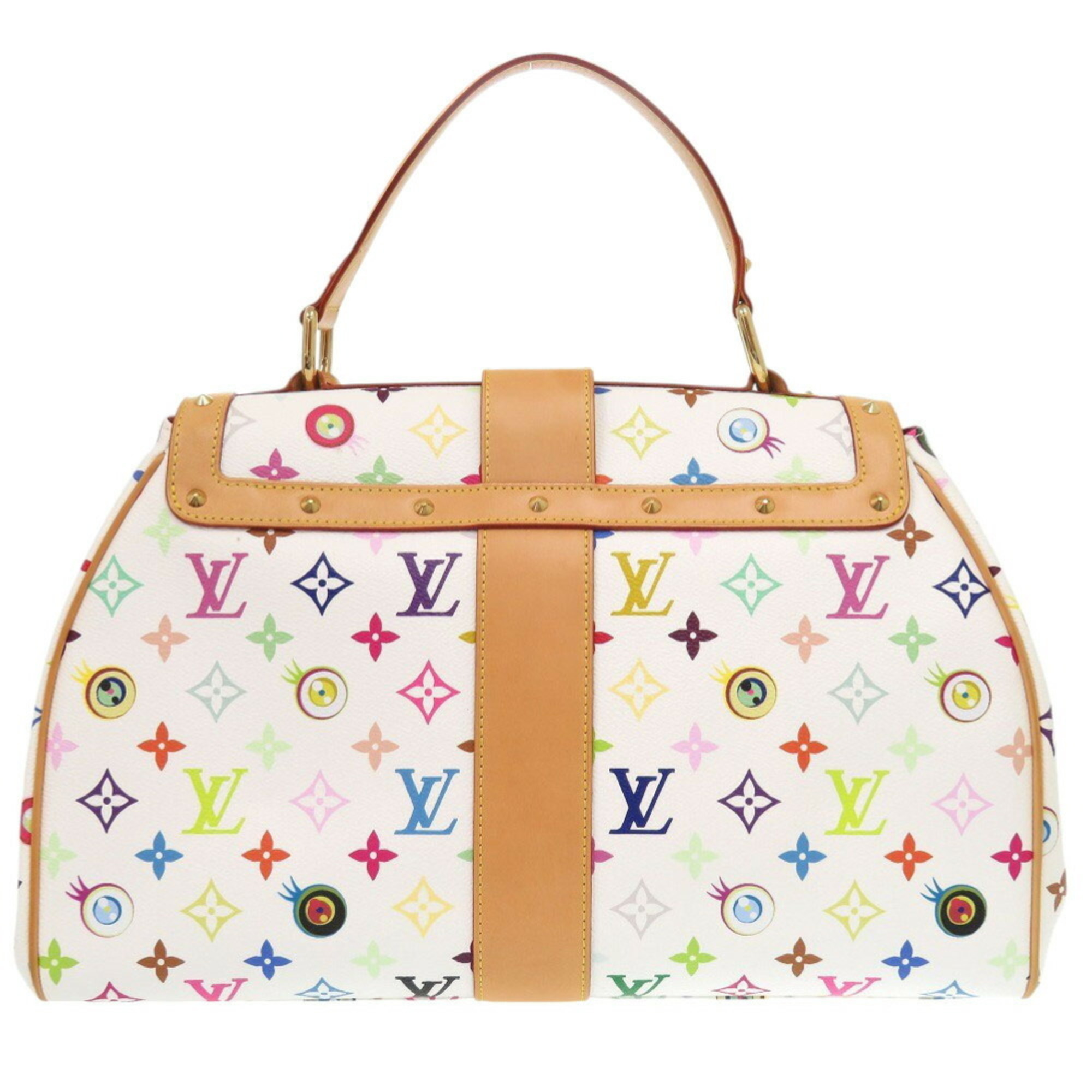 Louis Vuitton Sac Retro GM I Love Monogram Eye You Multicolor Blanc M92053 Handbag LV 1144-3 LOUIS VUITTON