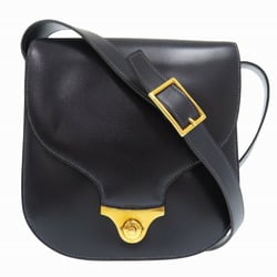 Hermes Box Calf Black Shoulder Bag 0816HERMES