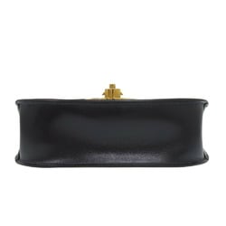 Hermes Box Calf Black Shoulder Bag 0816HERMES